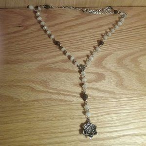 Lucky Brand Floral Necklace